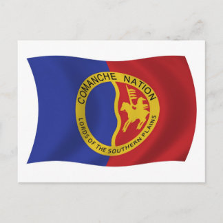 Postkarte für das Comanche Nation