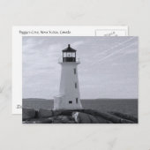 Postkarte für das Cove Lighthouse von Peggy (Vorne/Hinten)