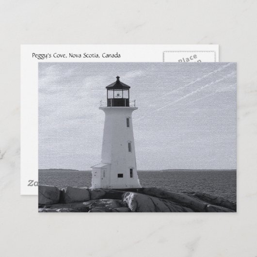 Postkarte für das Cove Lighthouse von Peggy (Vorne/Hinten)