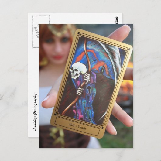 Postkarte für das End-Tarot (Vorne/Hinten)