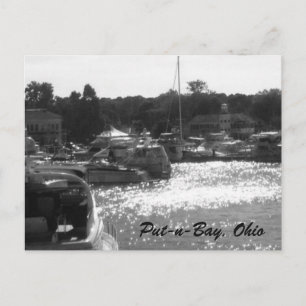 Postkarte für das Foto der Put-in-Bay-Marina
