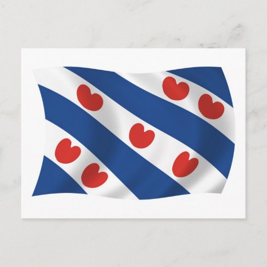 Postkarte für das Frisianische Flag (Vorderseite)