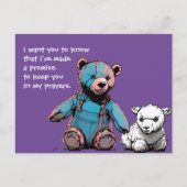 Postkarte für das Gebet (Vorderseite)