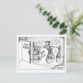 Postkarte für das Geheimzimmer der Philosophie (Stehend Vorderseite)