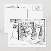Postkarte für das Geheimzimmer der Philosophie (Vorne/Hinten)