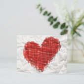 Postkarte für das Herz (Stehend Vorderseite)