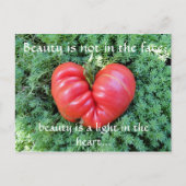 Postkarte für das Herz (Vorderseite)