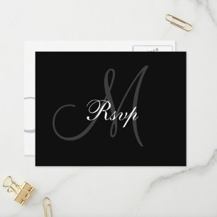 Postkarte für das Hochzeitmongramm UAWG