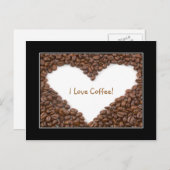 Postkarte für das Kaffeehaus (Vorne/Hinten)