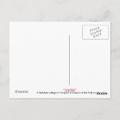 Postkarte für das Land (Rückseite)