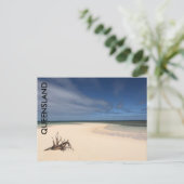 Postkarte für das Leben am Strand (Stehend Vorderseite)