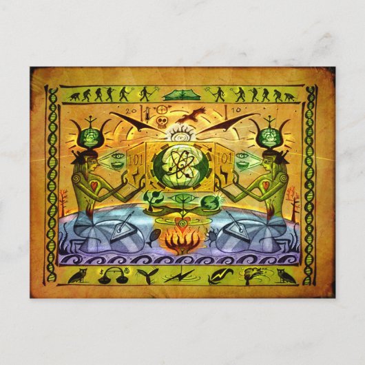 Postkarte für das moderne Ägypten (Vorderseite)