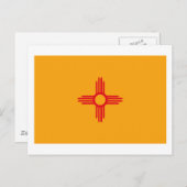 Postkarte für das neue Mexiko (Vorne/Hinten)