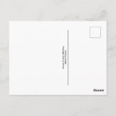 Postkarte für das Postüberqueren von koreanischem  (Rückseite)