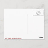 Postkarte für das Rote Kreuz (Rückseite)