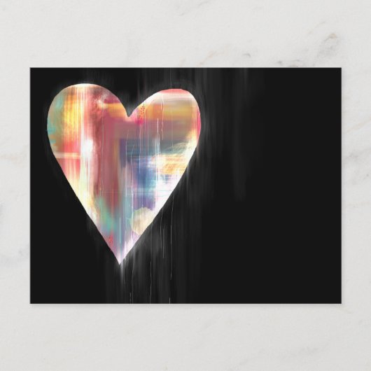 Postkarte für das Schlagherz (Vorderseite)