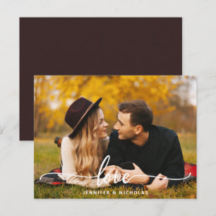 Postkarte für das Skript-Foto für benutzerdefinier