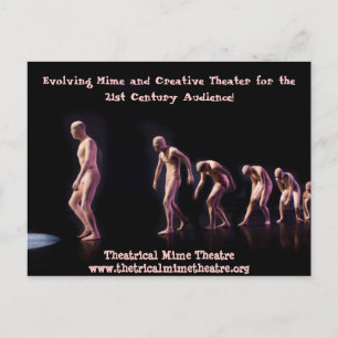 Postkarte für das Theater