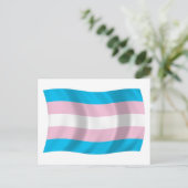Postkarte für das Transgender-Pricing (Stehend Vorderseite)