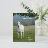 Postkarte für das Weiße Quartal (Stehend Vorderseite)