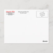 Postkarte für den Affenwald (Rückseite)