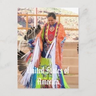 Postkarte für den Amerikanische Ureinwohner Nord