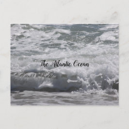 Postkarte für den Atlantischen Ozean