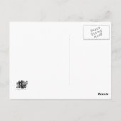 Postkarte für den beruflichen Geschäftsmann (Rückseite)
