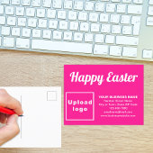 Postkarte für den Business Oaster Pink