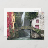 Postkarte für den Comer See (Vorne/Hinten)