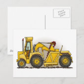Postkarte für den Erdbebenbau (Vorne/Hinten)