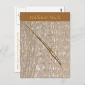 Postkarte für den Fußweg (Vorne/Hinten)