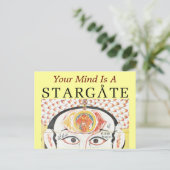 Postkarte für den Gedankenstarter (Stehend Vorderseite)