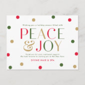 Postkarte für den Geschäftsaufenthalt in der Saiso (Vorderseite)