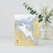 Postkarte für den Hafen von Sodus Bay NY (Stehend Vorderseite)