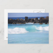 Postkarte für den Hawaiianischen Ozean (Vorne/Hinten)