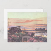 Postkarte für den Herbsttag (Vorne/Hinten)