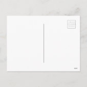 Postkarte für den Herbsttag (Rückseite)