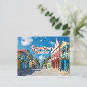 Postkarte für den Innenstadtteil (Stehend Vorderseite)