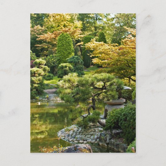 Postkarte für den japanischen Garten (Vorderseite)