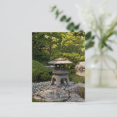 Postkarte für den japanischen Garten (Stehend Vorderseite)