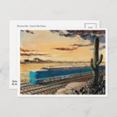 Postkarte für den klassischen Verkehr (Vorne/Hinten)