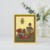 Postkarte für den Kleiderraum - Maßgeschneiderte (Stehend Vorderseite)