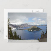 Postkarte für den Krater (Vorne/Hinten)