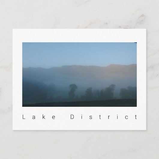 Postkarte für den Lake District (Vorderseite)
