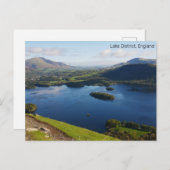 Postkarte für den Lake District (Vorne/Hinten)