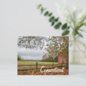 Postkarte für den Landbetrieb Connecticut (Stehend Vorderseite)