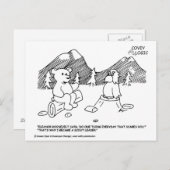 Postkarte für den Leiter des Covey Logic Scout (Vorne/Hinten)