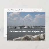 Postkarte für den nationalen Hafen (Vorne/Hinten)