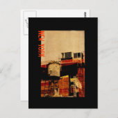 Postkarte für den New Yorker Wasserturm (Vorne/Hinten)